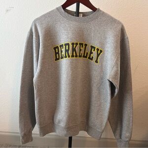 Vintage UC Berkeley Sweatshirt Mens Sz Medium Gray Crewneck Champion College